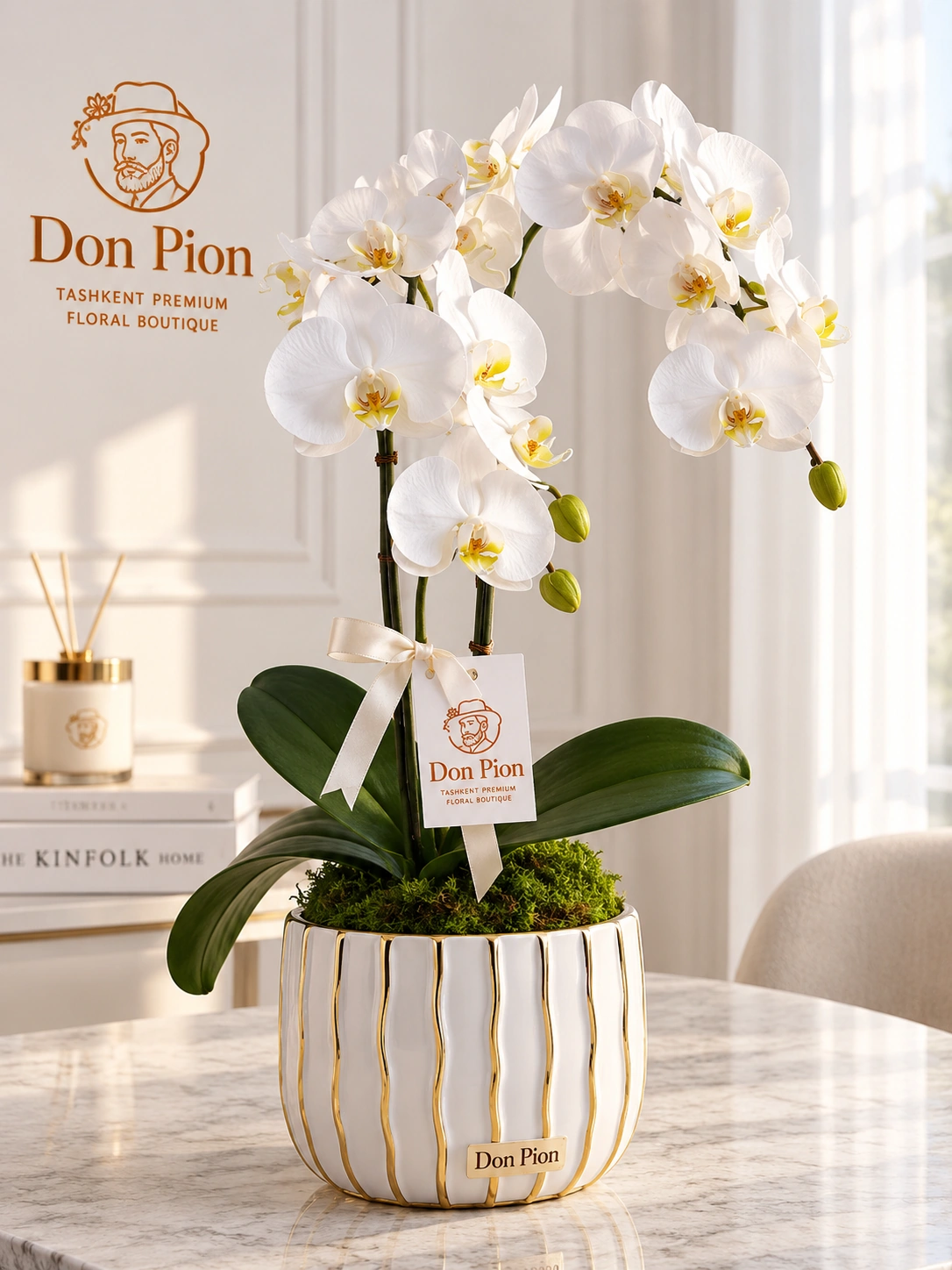 GRAND WHITE ORCHID